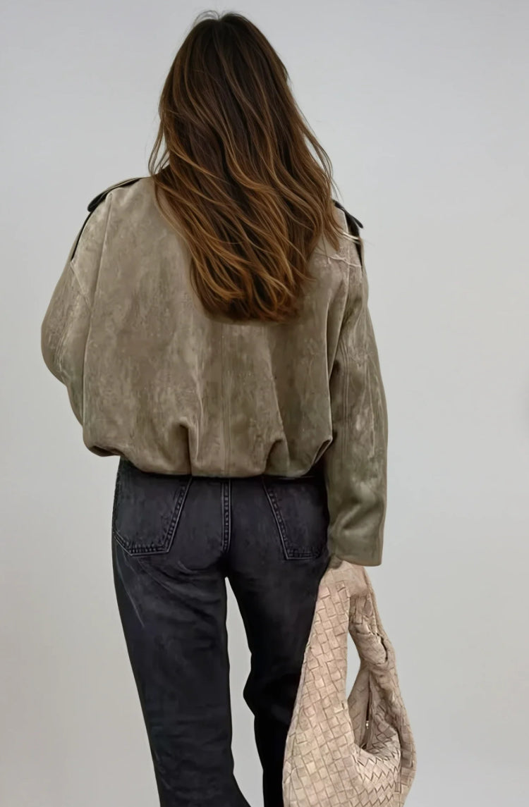 SMAIBULUN - Bomber Jacket - Khaki