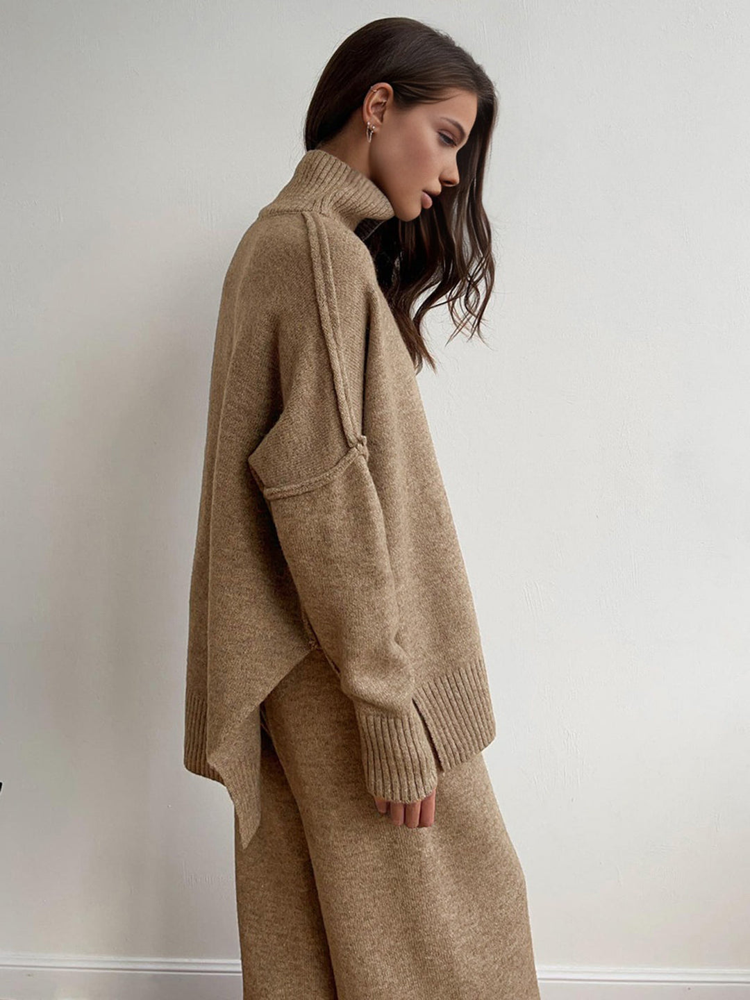 Amara Turtleneck Knit Lounge Set
