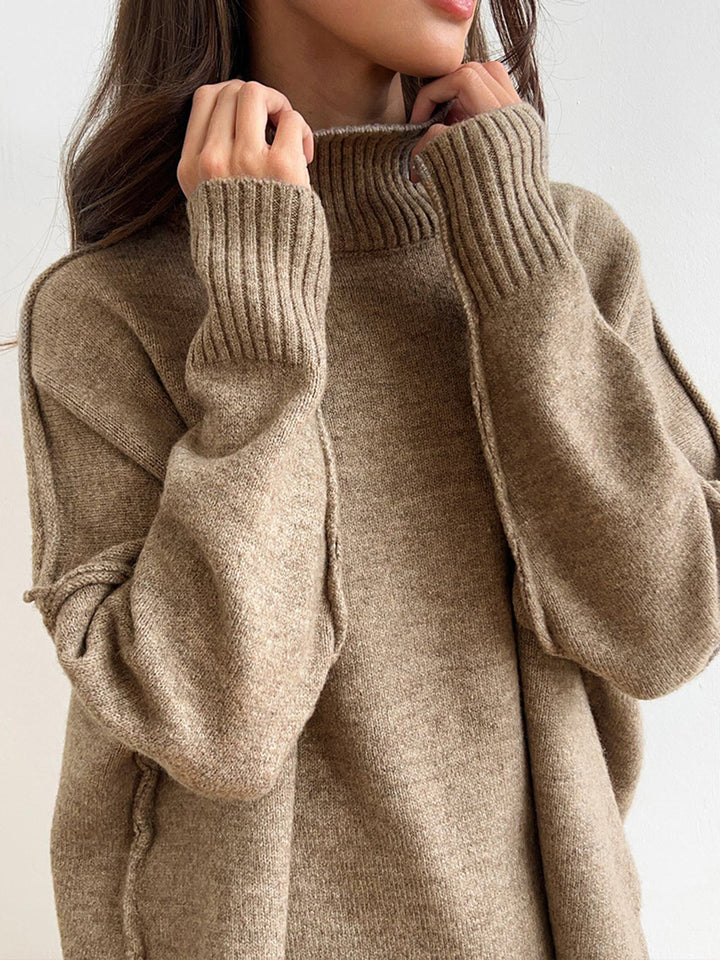Amara Turtleneck Knit Lounge Set