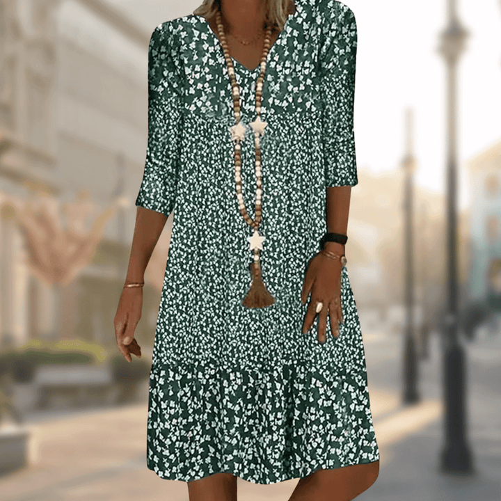 Naila | Elegant Dress With Print