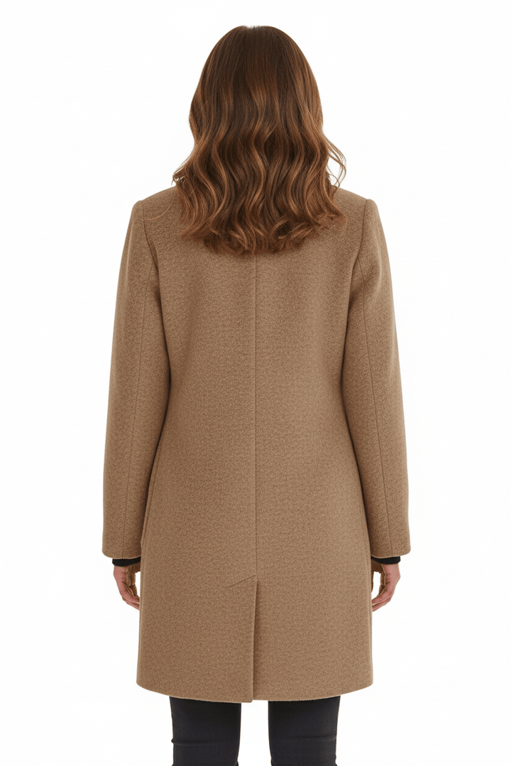 Charlotte Davies | Wool-Blend Tailored Overcoat For Women