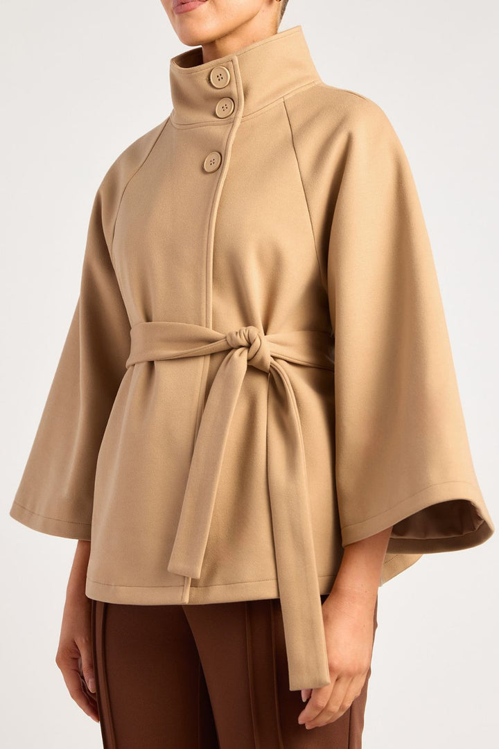 Celine Cape Coat | Camel