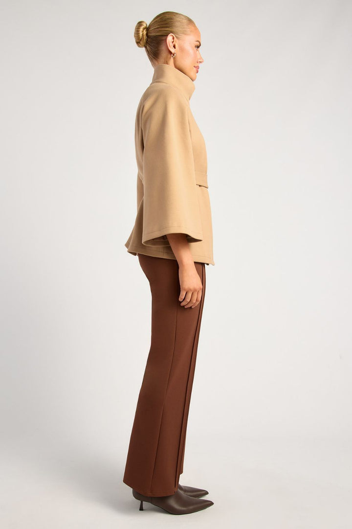 Celine Cape Coat | Camel