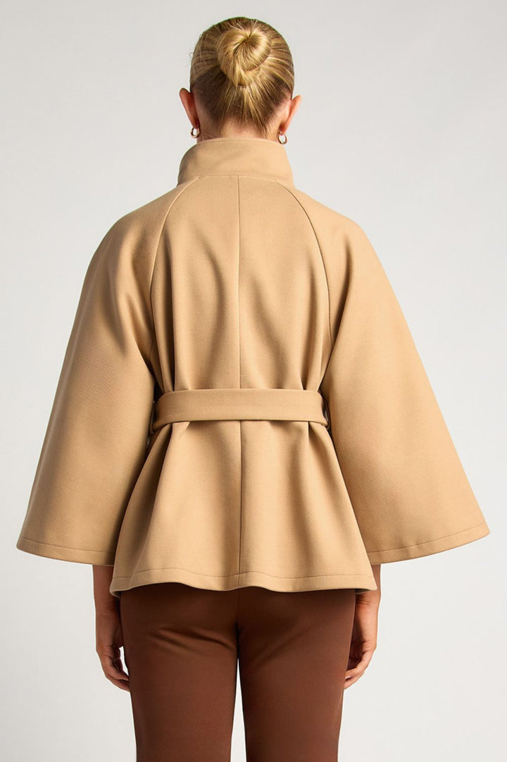 Celine Cape Coat | Camel