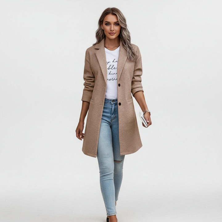 Long women's coat - Helga