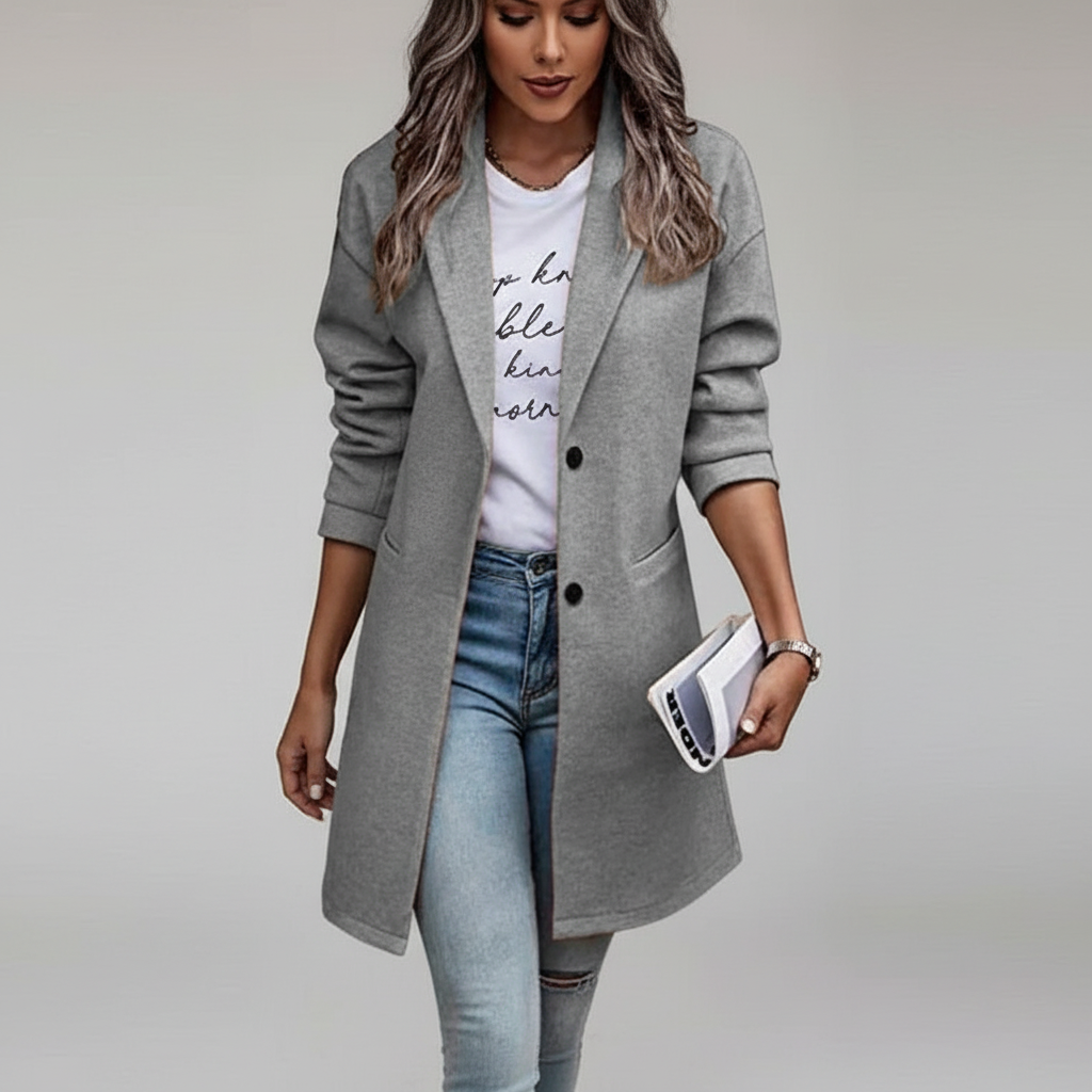 Long women's coat - Helga