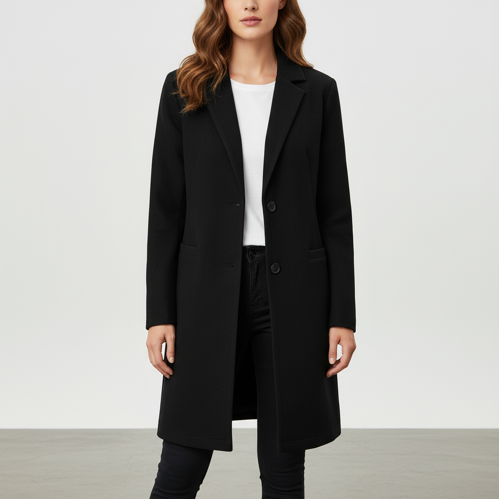 Long women's coat - Helga