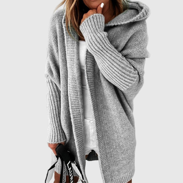 Oversized Hooded Cardigan for Women, Cozy Layering
