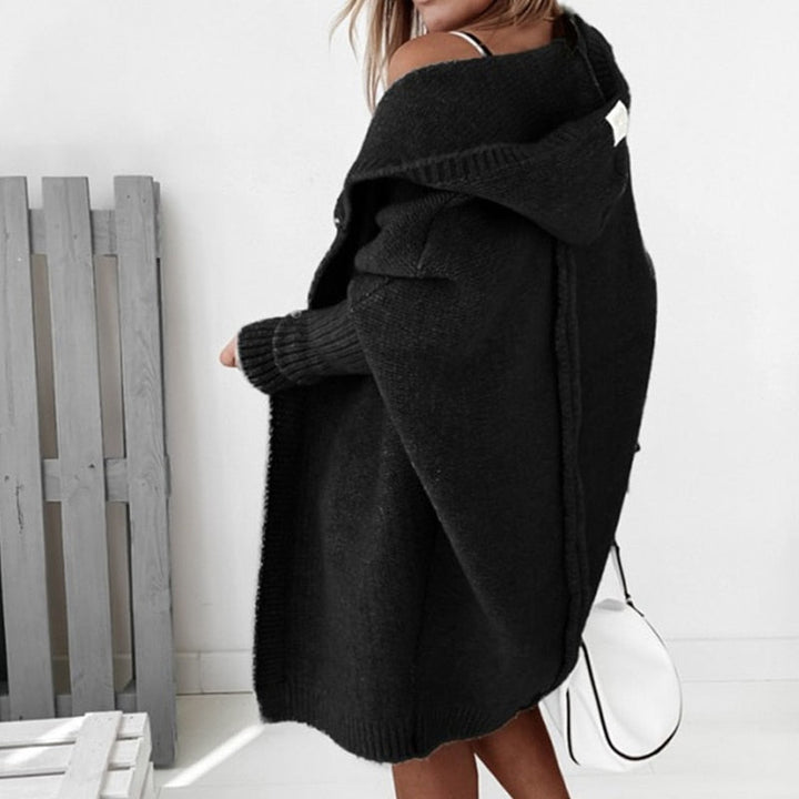 Oversized Hooded Cardigan for Women, Cozy Layering