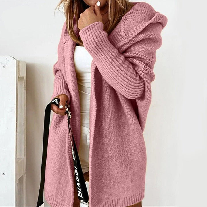 Oversized Hooded Cardigan for Women, Cozy Layering