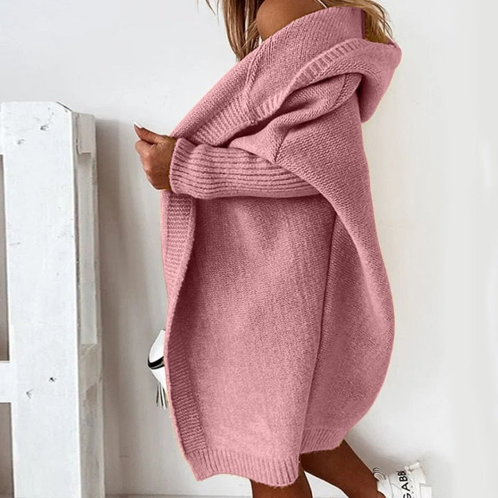 Oversized Hooded Cardigan for Women, Cozy Layering