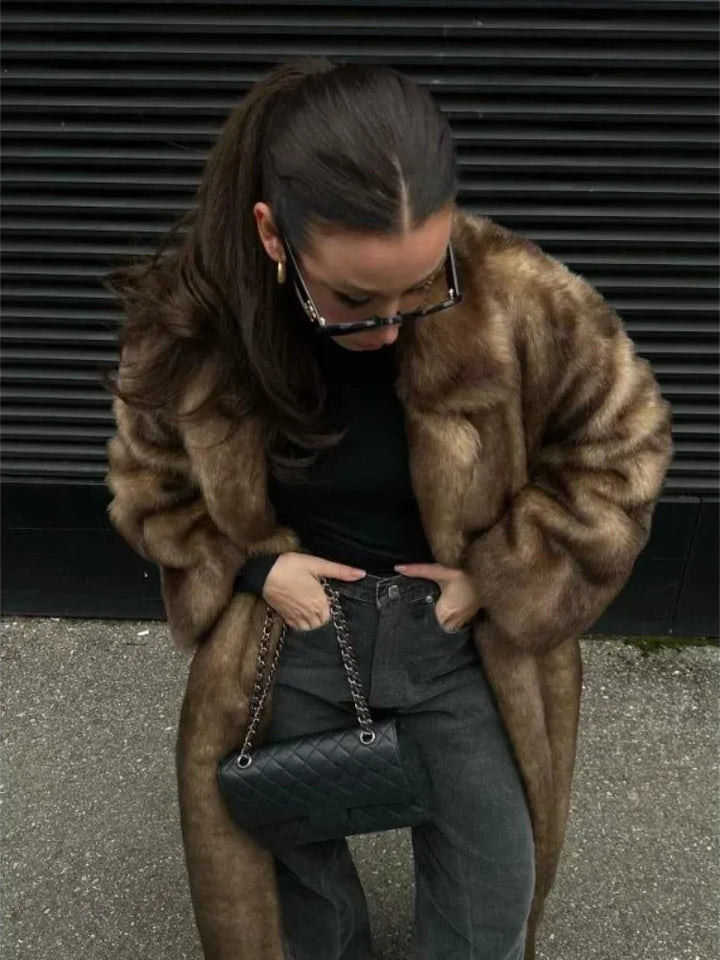 Cheyanne Faux Fur Coat