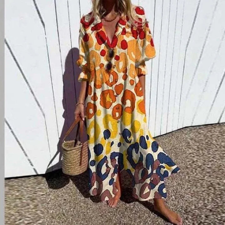 LILA | FLATTERING TUMMY COVER MAXI
