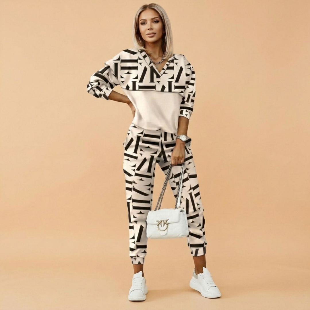 Tuta donna | Design Geometrico & Vestibilità Rilassata