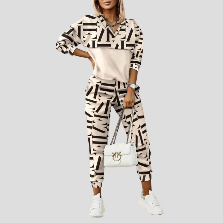 Tuta donna | Design Geometrico & Vestibilità Rilassata