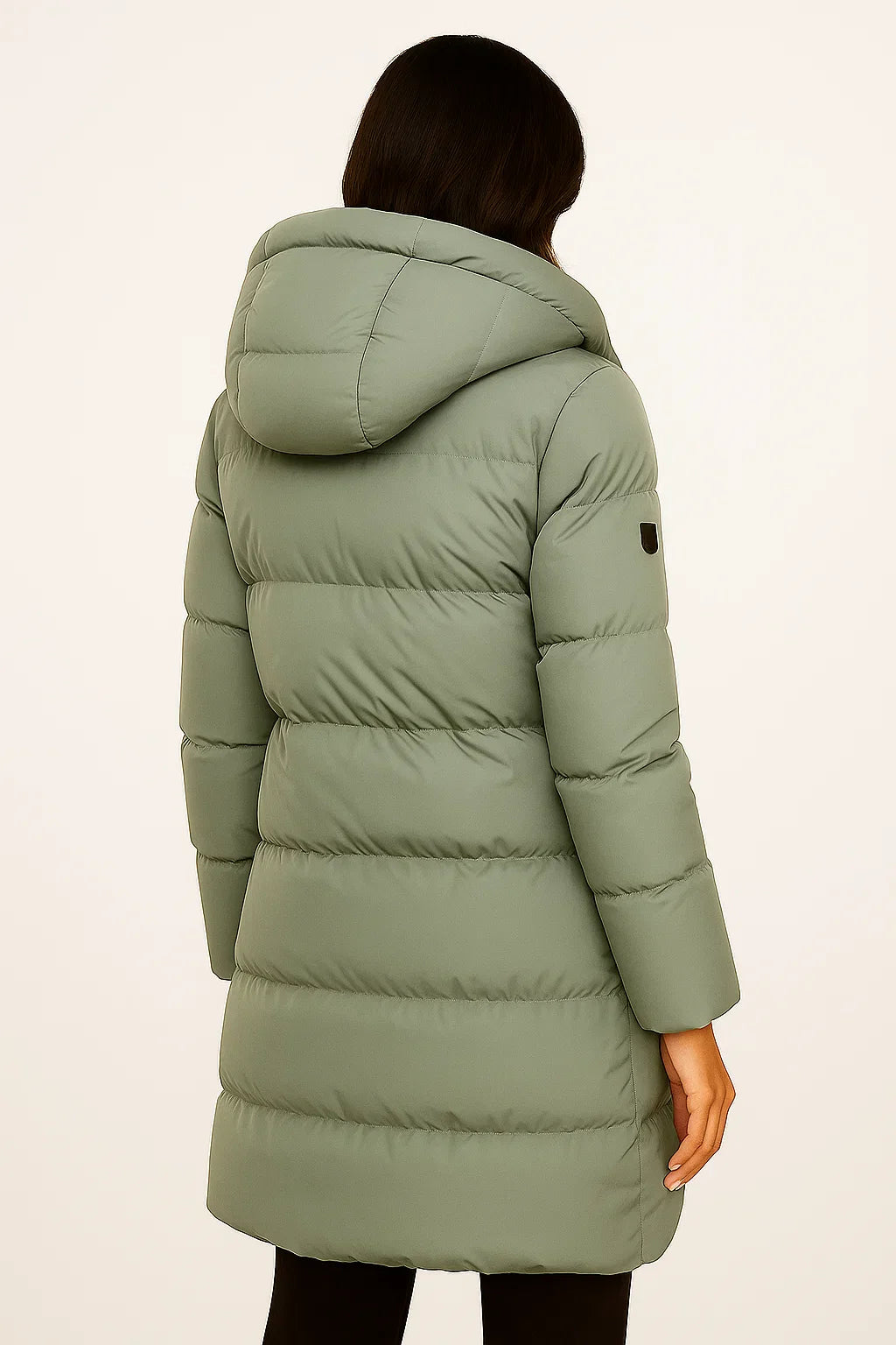 Nora Women's Black Puffer Jacket | Insulated, Stylish Autumn & Winter Outerwear