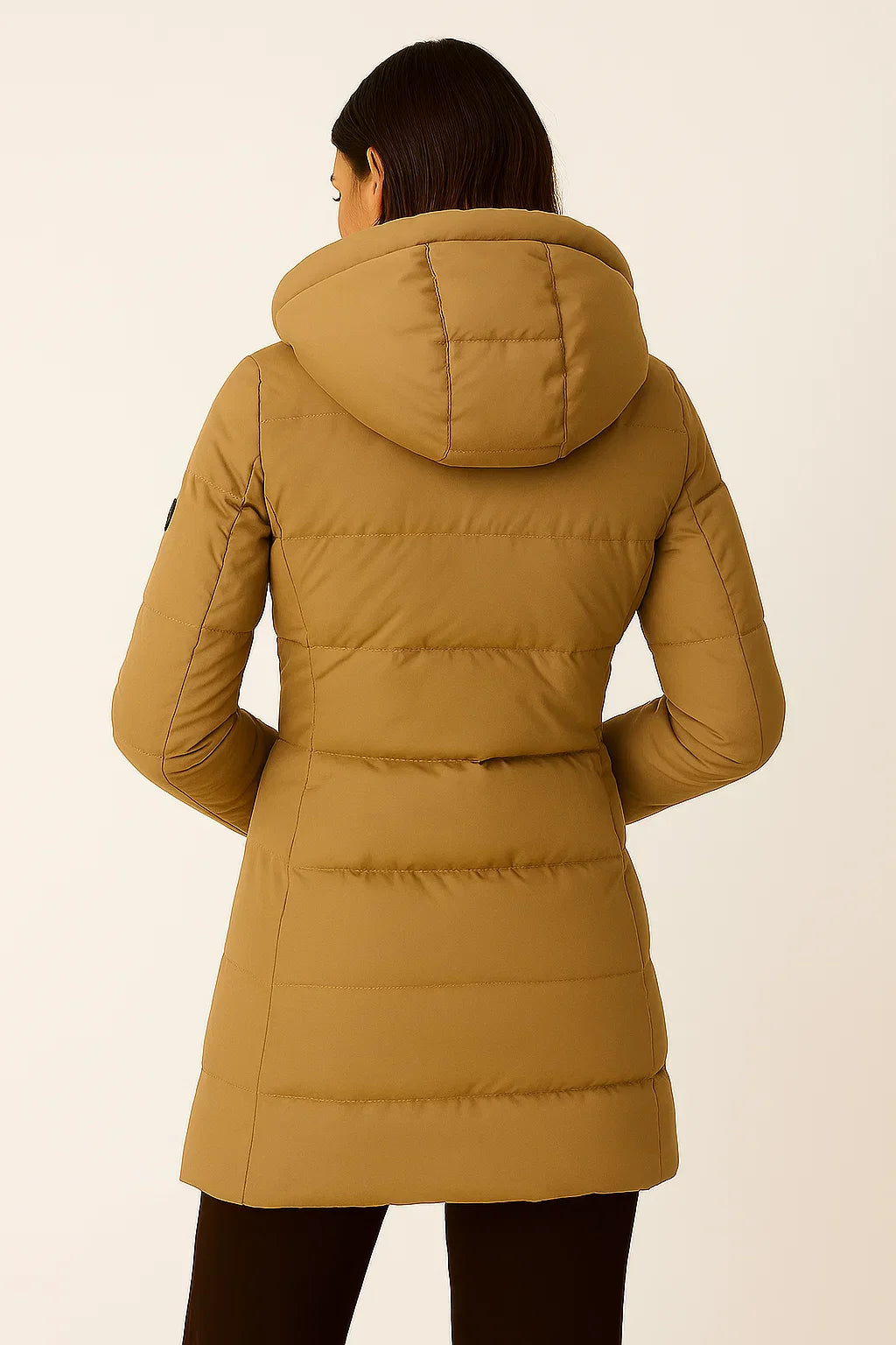 Nora Women's Black Puffer Jacket | Insulated, Stylish Autumn & Winter Outerwear