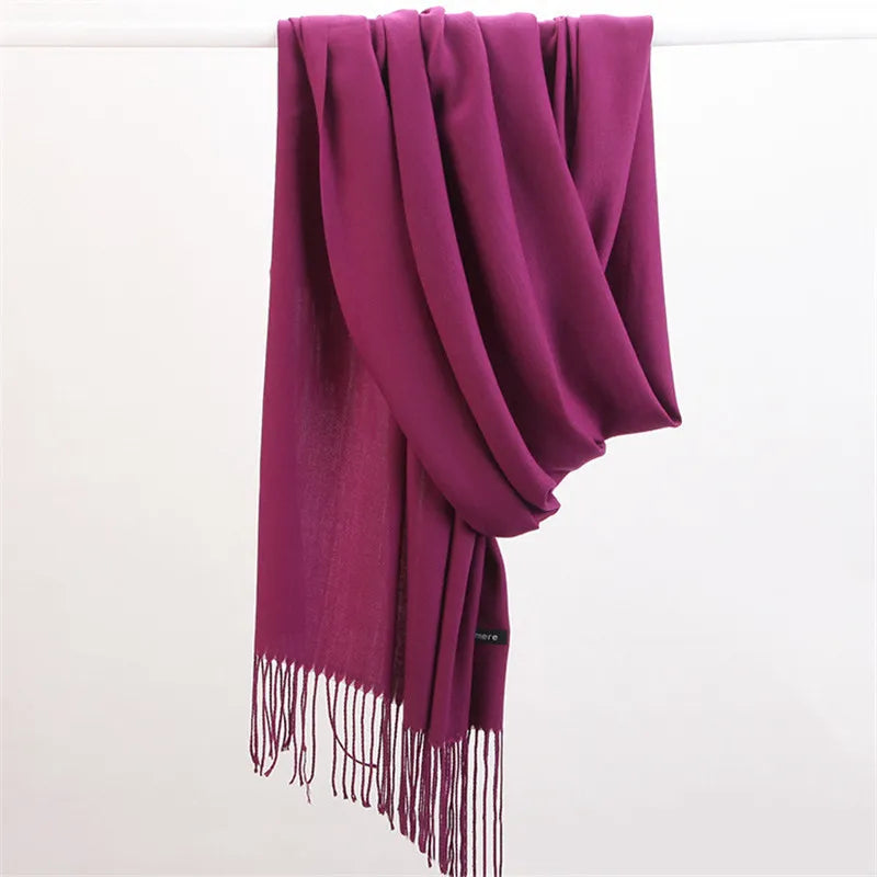 Women's Luxurious Cashmere Scarf - Soft & Stylish Warmth