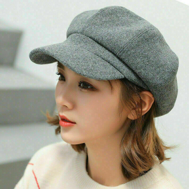 Women's Classic Retro Balloon Hat for Stylish Warmth