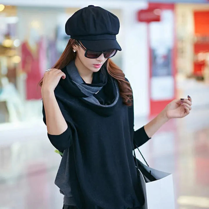 Women's Classic Retro Balloon Hat for Stylish Warmth